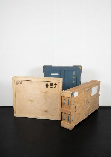 Crates from an important Neapolitan gallery