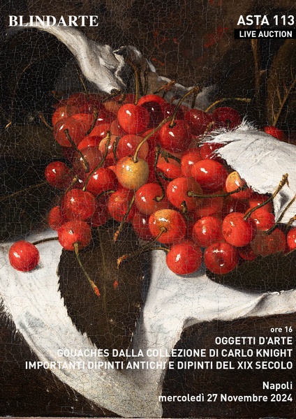Oggetti d'arte, Gouaches dalla Collezione di Carlo Knight, importanti dipinti antichi e dipinti del XIX secolo