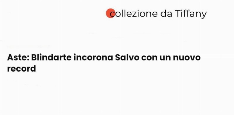 Articolo da Collezione da Tiffany del 7 luglio 2022