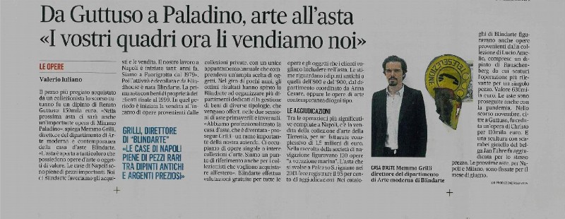 Articolo da Il Mattino del 23 aprile 2022