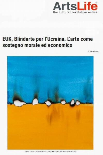 Articolo Artslife del 24 marzo 2022 - Press