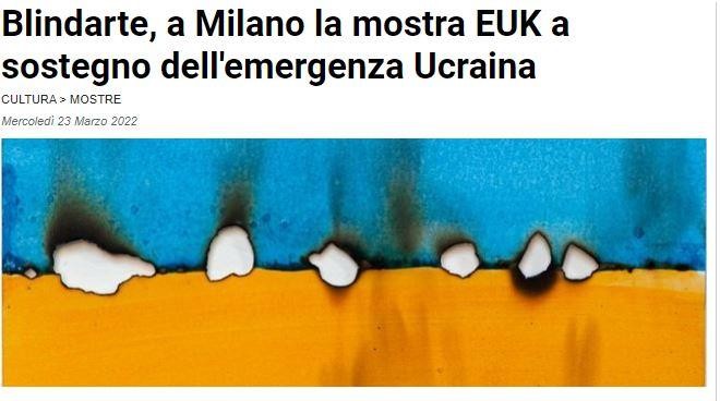 Article from Il Mattino of 23 March 2022
