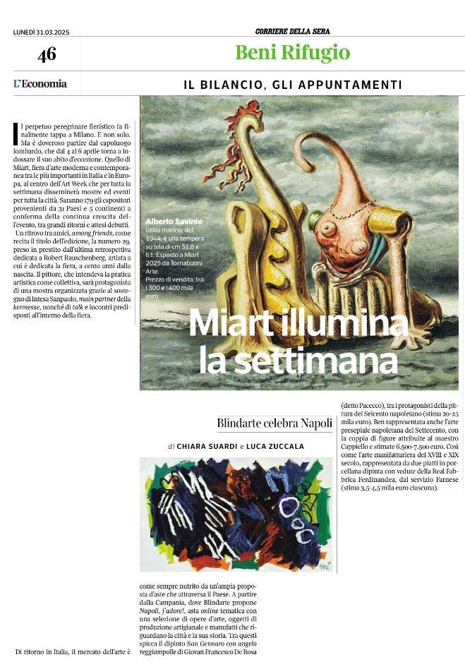 Corriere dell'Economia, 31/3/2025