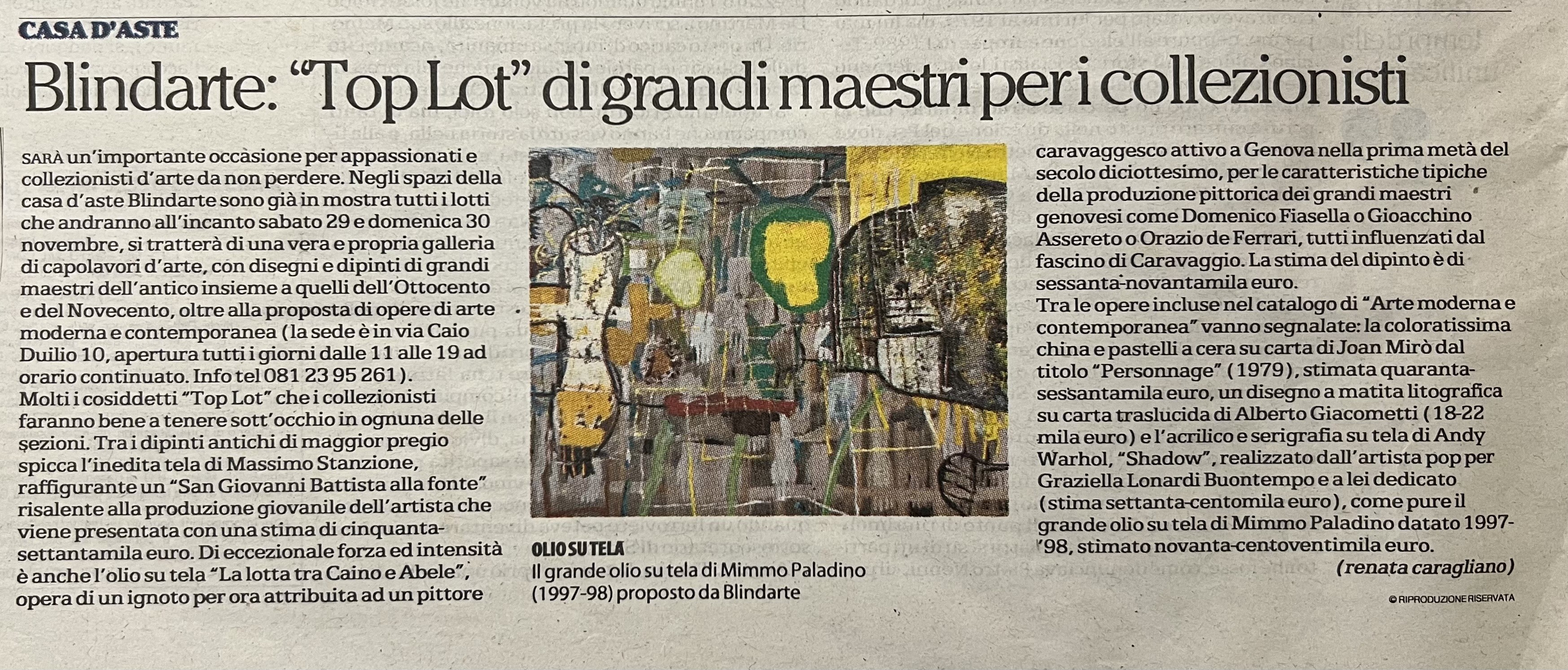 La Repubblica, 22/11/2014